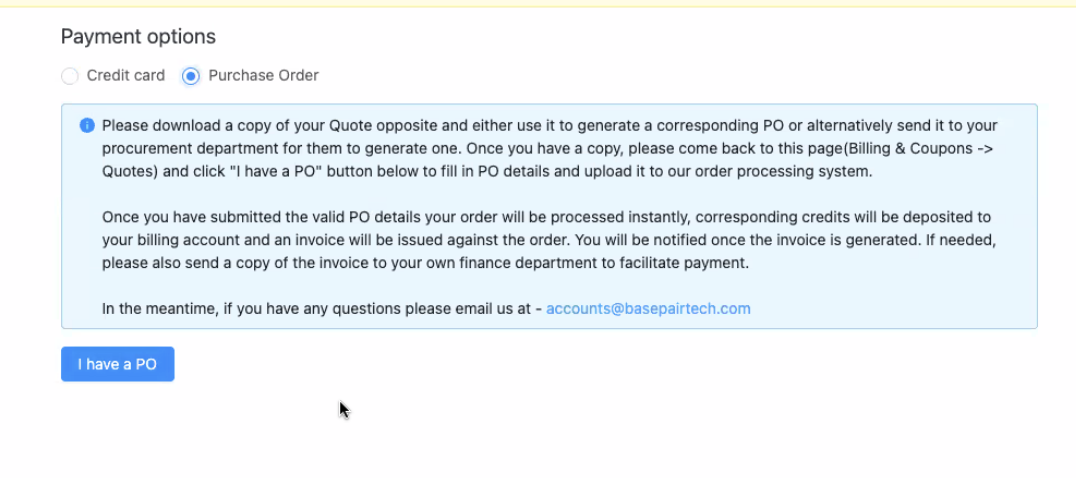 purchase-order-payment-page